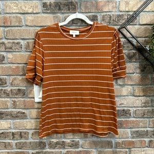 Bohme Orange Boxy Short Sleeve T-Shirt